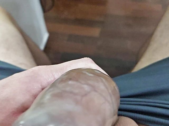 Playing with My Semen Inside a Condom (Lk dick)