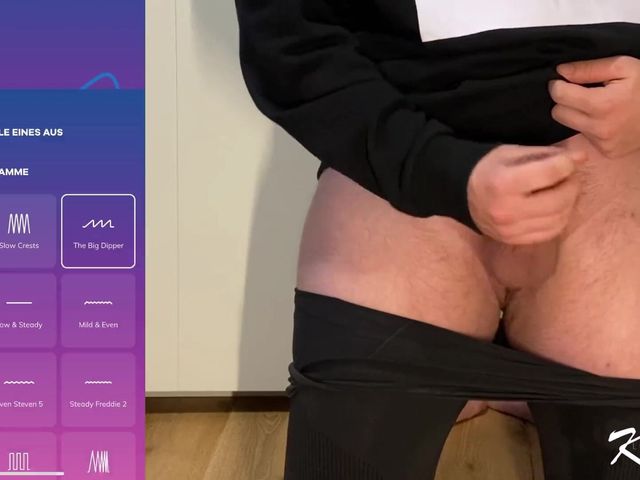 Hands Free Remote Anal Vibrator Prostate Orgasm Cumshot (Lucas Nathan King)