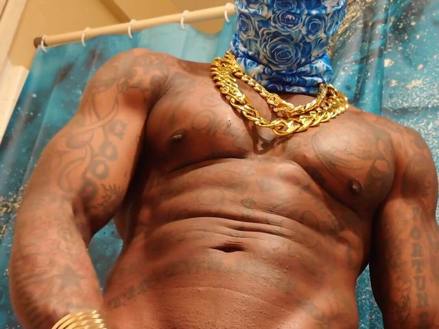 BBC Worship Hallelujah Johnson ( Stroking my Big Dick and Cum) Tall Dark Chocolate Muscles Tattoos Hairy BBC Hallelujah (Hallelujah Johnson)