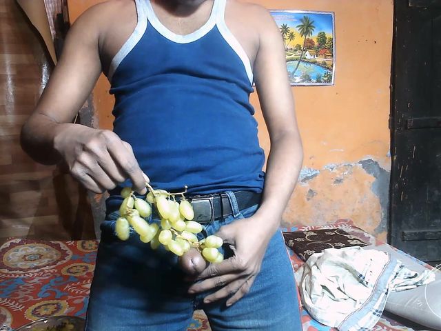 Boy Pee with Grapes Piss Masturbate Enjoyment Alone at Home-early Morning Fun (Indian desi boy)