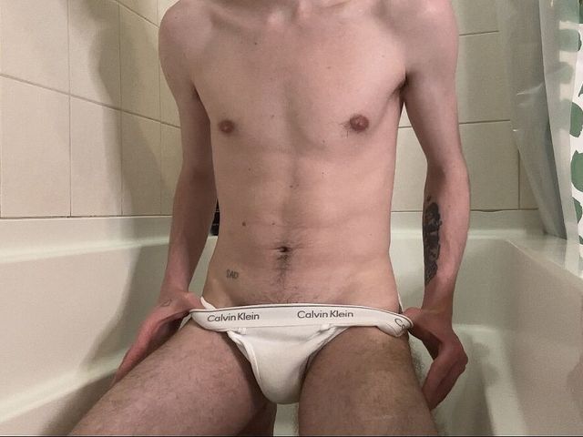 Uncut Twink Cannot Wait to Piss All Over His Hairy Body (Ghost Cams)