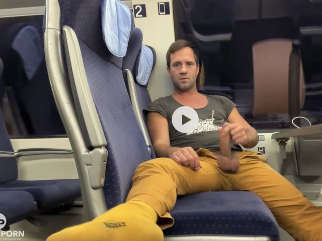 Tim Blesh Train Ride with Cumshot (BLESHWORLD)