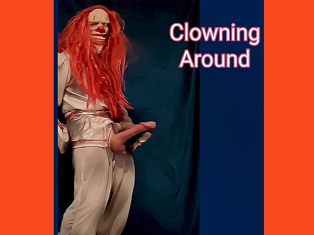 Clown Cock and Clown Cumshot Cosplay Big Cock and Big Cumshot (Sixxstar69 creations)