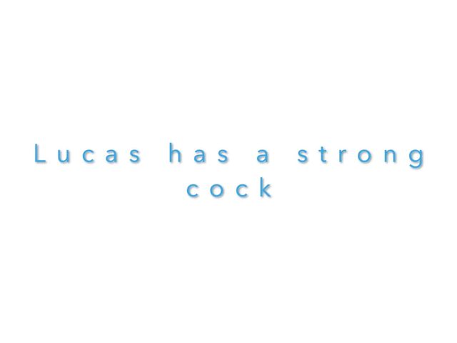 Lucas Strong Cumshot (Lucas Exupery (Lu))