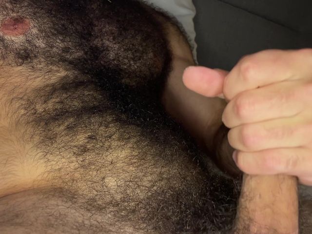 Hairy Straight Boy Masturbates After Nap with Huge Load (Guy Woof)