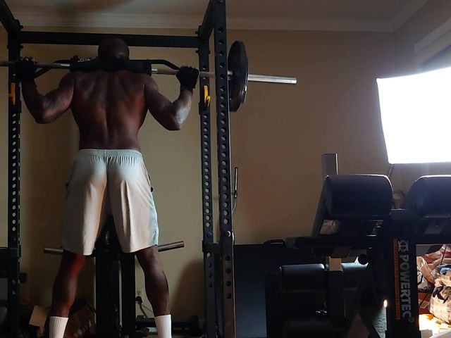 Leg Day yesterday Jeremiah McPherson aka Hallelujah Johnson Part - 3 (Hallelujah Johnson)