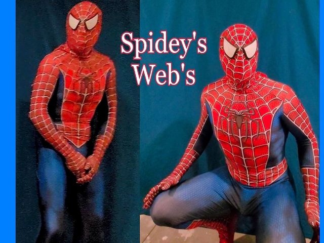 Spidey's Web's Spidermans Big Cock Spidermans Cumshot (Sixxstar69 creations)