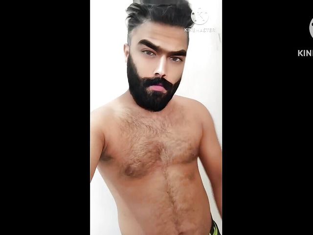 Indian Desi Hairy Gym Boy Big Cock Cumshot Big Hairy Body (Desi Panda)