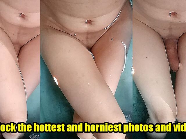 Bathing Horny I Masturbate - Cum in the Water (OHSAMEL)