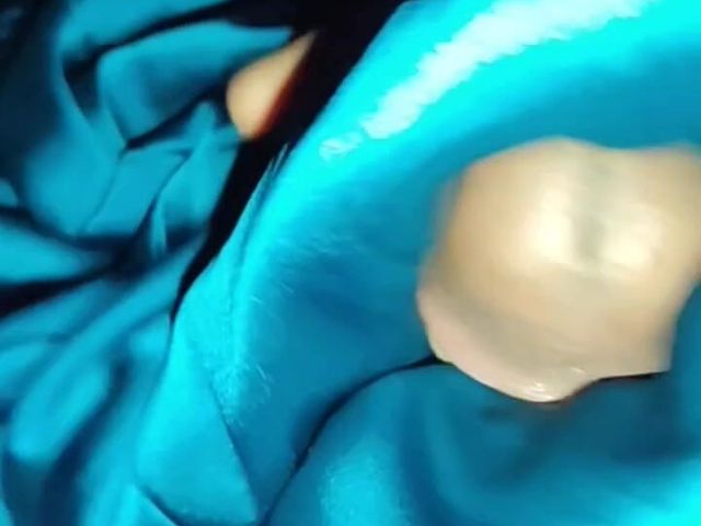 Satin Silk Handjob Porn - Handjob with Blue Satin Silky Salwar of Nurse (20) (Satin and silky)