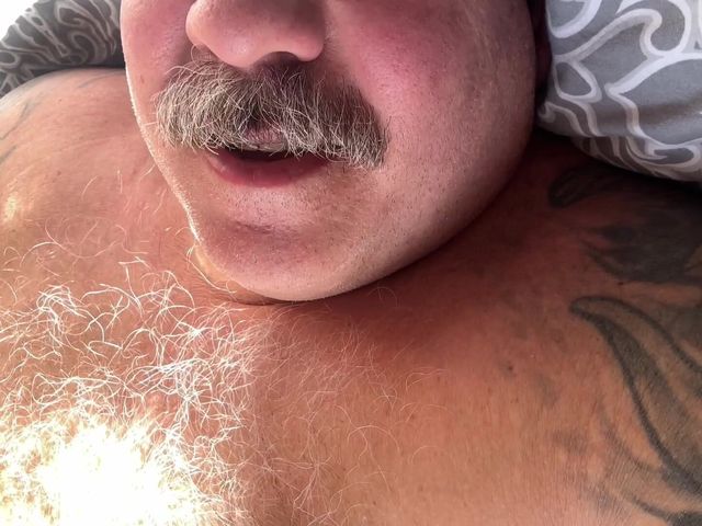 Retired Coach Has a Very Thick Cock Pissing All Over with a Fat Ass on a Coach Bear (Hand free)